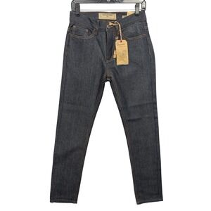 NWT Vintage Genes 1891 Slim Fit Jeans Mens 28x30 Dark Wash Indigo Denim